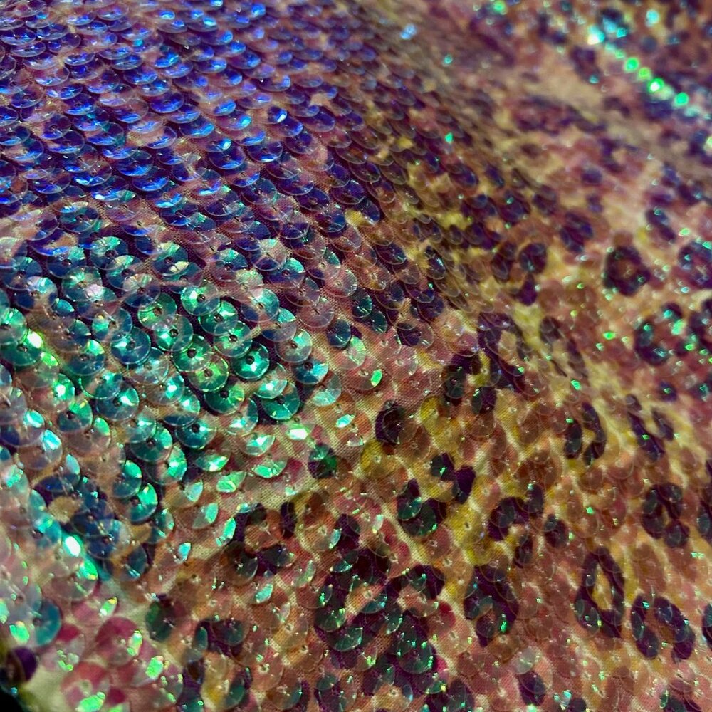 Cynthia Rowley Purple Sequin Spotted Pillow Covers